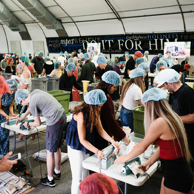 CFC Glocal ministry &mdash; food packing